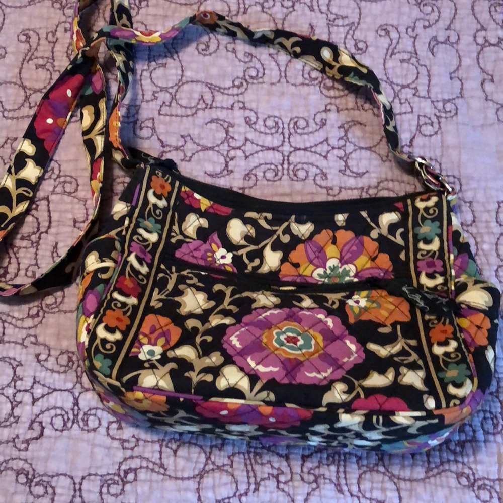 Vera Bradley On The Go Crossbody -Suzani Pattern